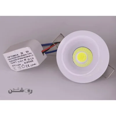 چراغ COB ترانس کوچک اپتیکا 3 وات